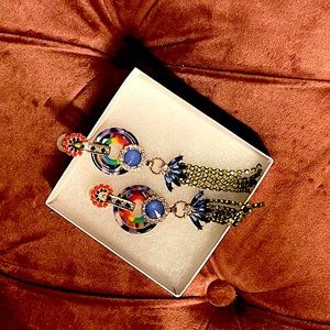Multicolor Versona Statement Earrings